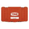 TONE 3130MP Socket Wrench Set, 9.5mm (3/8") Drive, Red, Includes 18 Pieces