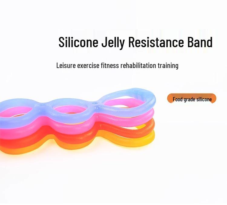 

Resistance Band for Shoulder & Back - Silicone Seven-Hole Yoga Elastic Rope