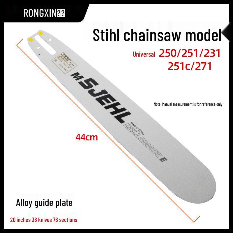 Stihl Chainsaw Guide Bar 3-in-1: Compatible with Models 381, 382, 461, 462, 250, 251, 170, 180.