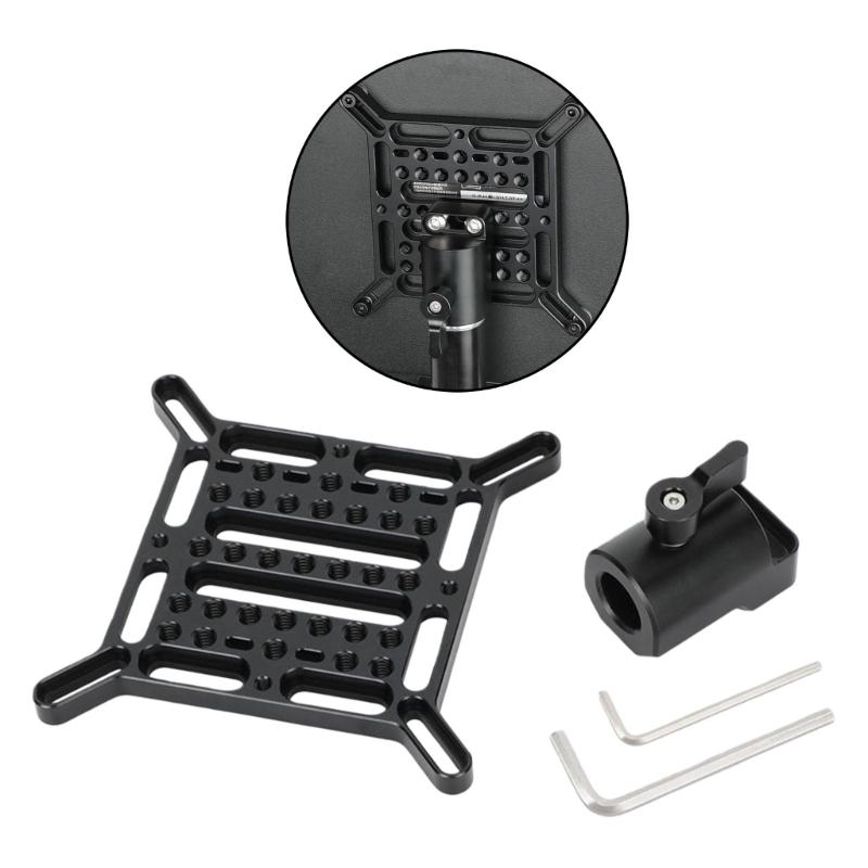 Easy Installation Multipurpose Cheese Plate with 75x75mm VESA Mount For Monitor Bracket Photography Video Accessories