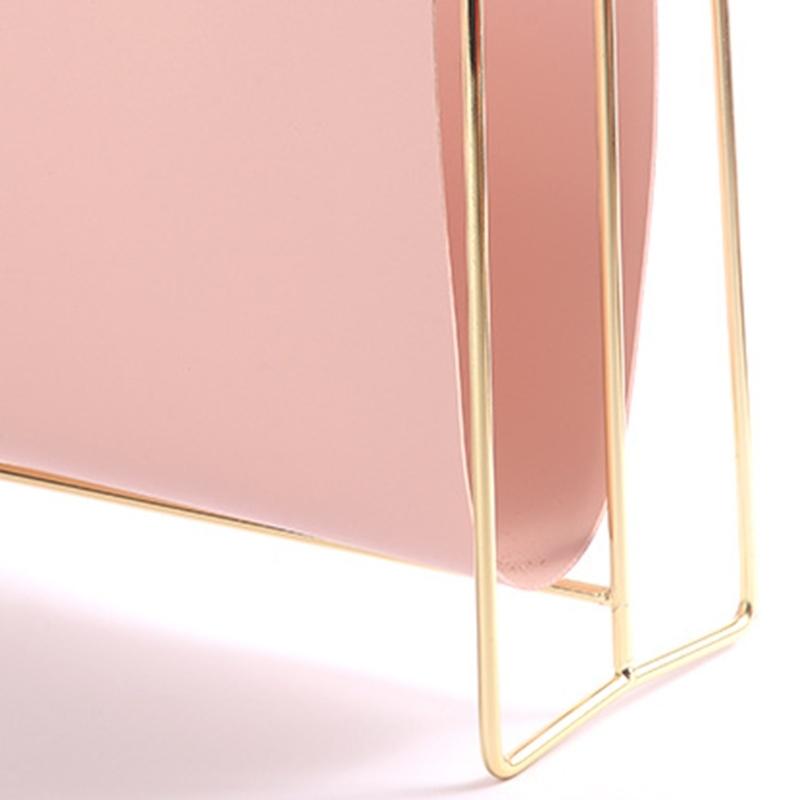 Scandinavian Iron Rack With Premium PU Leather Trim    Room Study