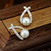 Elegant Drop Earrings Cute Dangle Earrings For Women Shiny Wedding Jewelry KTJ