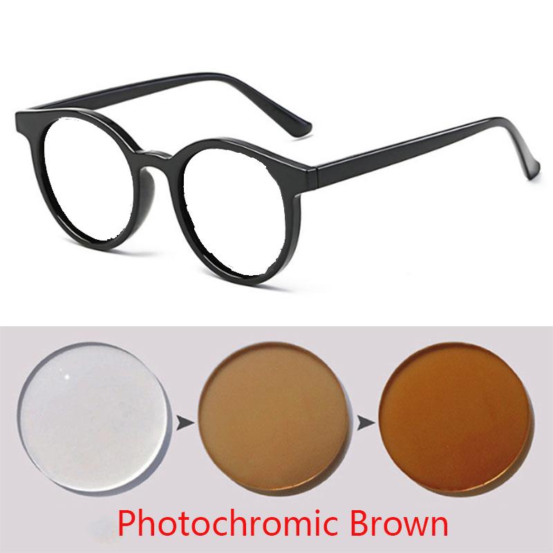 Round Sunglasses Women Fashion Design Small Style Prescription Sun Glasses -0.5 -1.0 -2.0 To -5.0