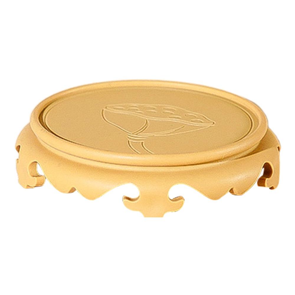 Circular Flower Pot Tray Solid Color Fish Bowl Decoration Stand New Flowerpot Base  Home