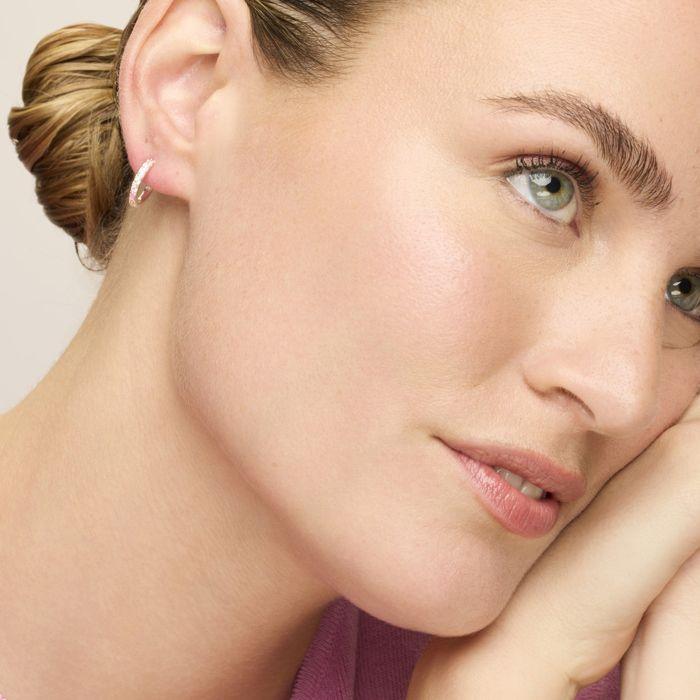 Boucles d'oreilles Luxenter avec Zirconia brillant - Ulgel