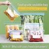 Food-Grade Double-Rib Seal Storage Bags for Refrigerator/Freezer