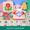 Wooden Balls Educational Toys for Kids: Shape-Matching Column Sets and Building Blocks for Boys and Girls