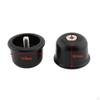 2 Pieces Aluminum Alloy Handle Bar Caps Durable Rustproof Handlebar End Plugs for Street Scrambler