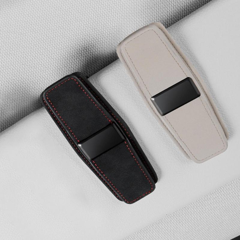 Car Sunglass Holder Clip Automotive Eyewear Storage Auto Visor Glasses Clip For Optical Glasses Polarized Lenses Cards Tickets