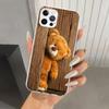 Naughty Cute Bear Funny Mascot Phone Case for Iphone 17 Air 16 15 Plus 14 13 Mini 12 11 Pro Max 16E 7 8 SE 2020 Soft Funda Print