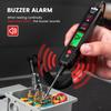 KAIWEETS 0.8V-100V DC Smart Automotive Test Light, Buzzer Circuit Tester with Sharp Probe, Bidirectional Voltage Tester with Flashlight, Electric