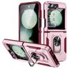 For Samsung Galaxy Z Flip6 5G Case Military Grade Ring Kickstand PC+TPU Phone Cover