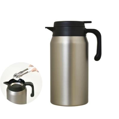 Parklane Stainless Steel Tabletop Pot with a Focus On Insulating Wide Mouth Properties, 2.0L,