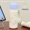 Soft Cute Simple Pen Kitten Thermos Cup Cute Snowflake Dark Pattern Girl Shopping Travel Portable High Value Thermos Cup