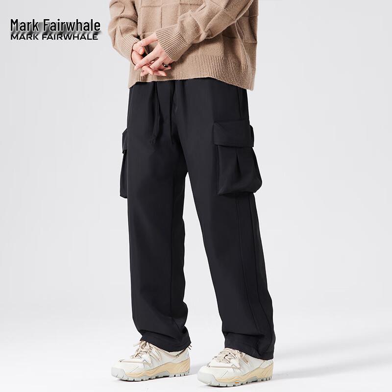 Mark Fairwhale Men's Workwear Fleece-Lined Casual Pants