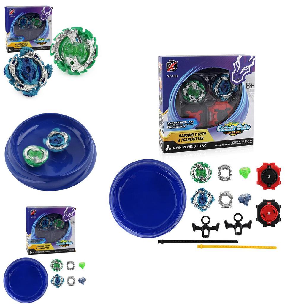 Xd1687i Beyblade Fashion Gyroscope With Launcher Kids Xmas Gifts Gyro Toys