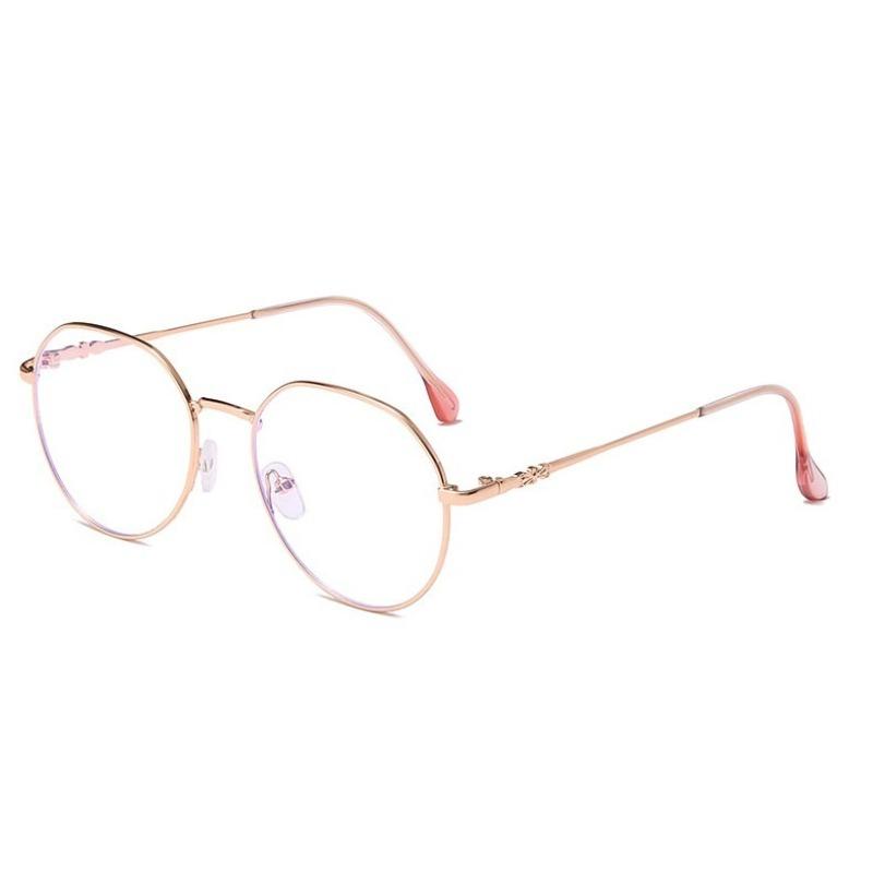 Trendige Anti-Blaulicht-Strahlungs-Anti-Müdigkeits-Myopie-Brille in koreanischer Version für den Augenschutz von Frauen, flache Gläser