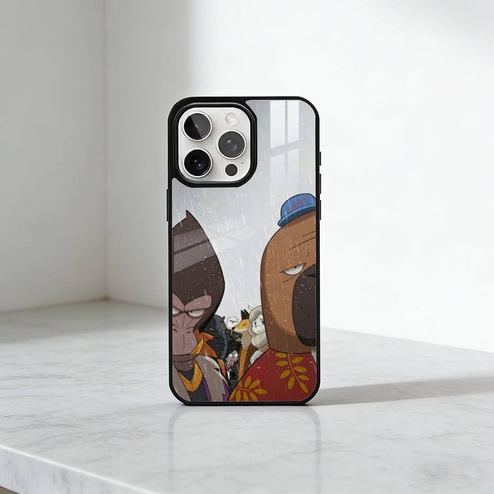 

ODD T-Tax Anime OdO x Shira Phone Case For iPhone17,16,15,14,13 Plus,Pro Max Magnetic For Magsafe Wireless Charging iPhone12mini
