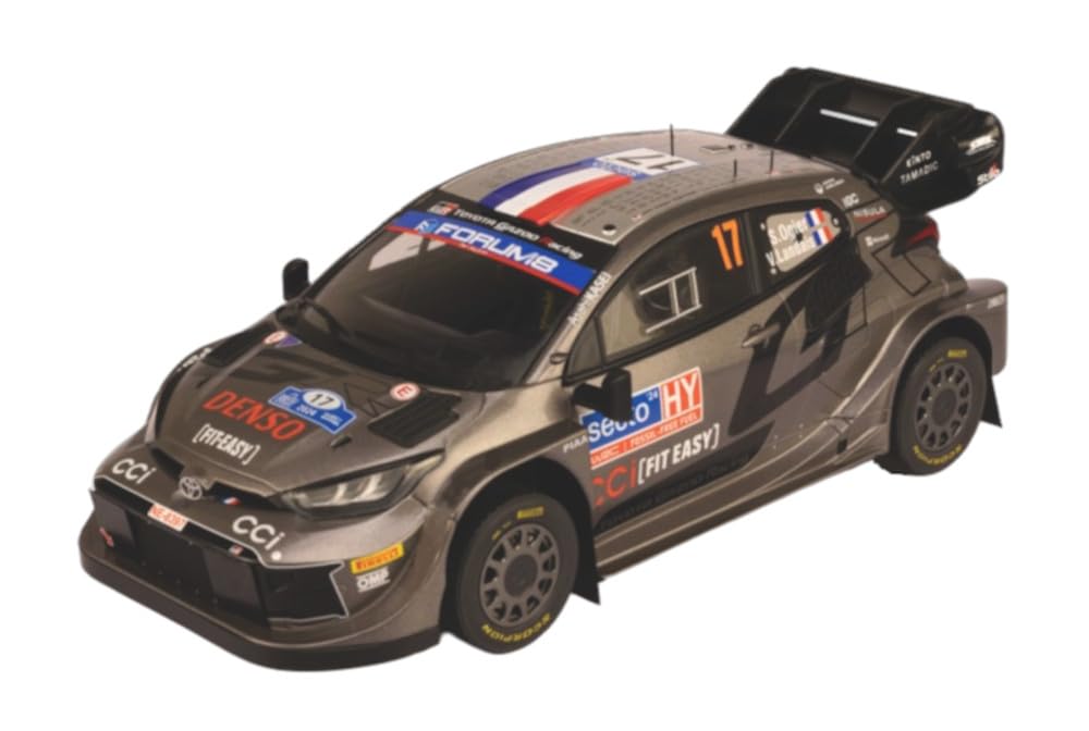 

IXO Toyota GR Yaris Rally1 Hybrid 2024 Rally Finland Winner 1/18 #17 S.Ogier/V.Landes