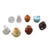 8Pcs Set Mini Ceramic Vase Design Magnet Refrigerator Magnet Diy Fridge Magnet For Flower For Flower Refrigerator Decorations