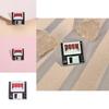 Anime Character Charming Metal Brooch With Elegant Letter Design For Personalized Accessories