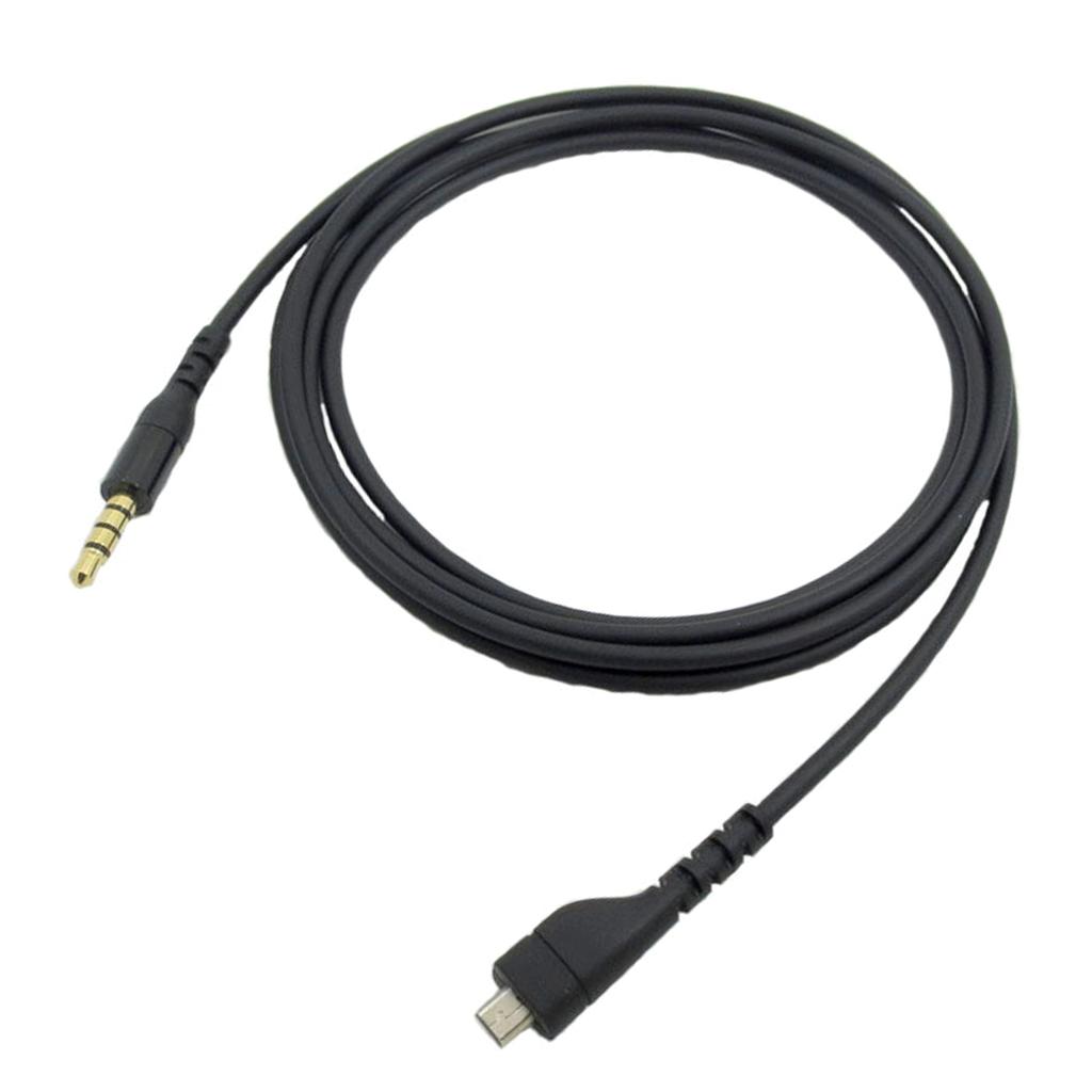 Headphone Wires Cord for Arctis 3 Arctis Pro Arctis 5 Arctis 7 Headsets 150cm Long Wire Widely Use