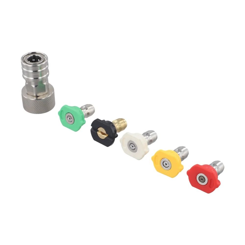 Multiple Degree Quick Connector Metal Construction Jet Lance Nozzle Professional Use