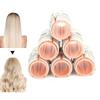 6Pcs Reusable Air Bangs Hair Roller No Heat Spring Clip Air Bang Curlers Portable Self Grip Hair Styling Tools DIY Hairdressing