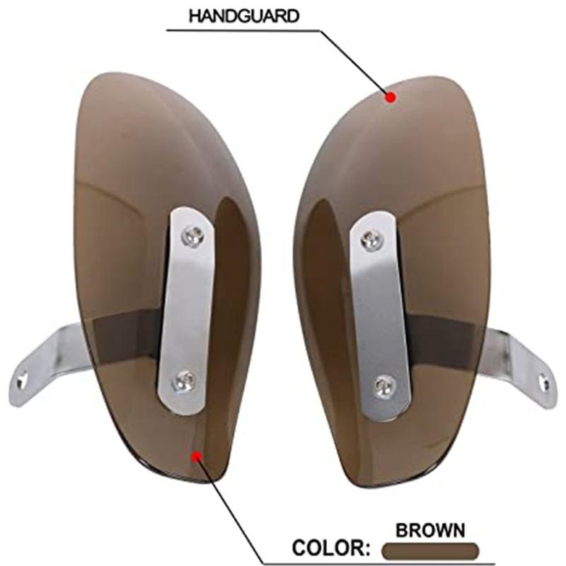 Motorcycle Handle Bar Hand Guard Cold Protector Wind Deflector Shield For Harley Sportster 883 1200 For Yamaha/Suzuki