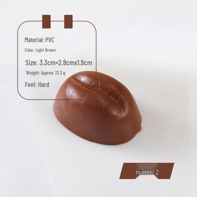 PVC Chocolate Model Props for Dessert Shop and Photography Display