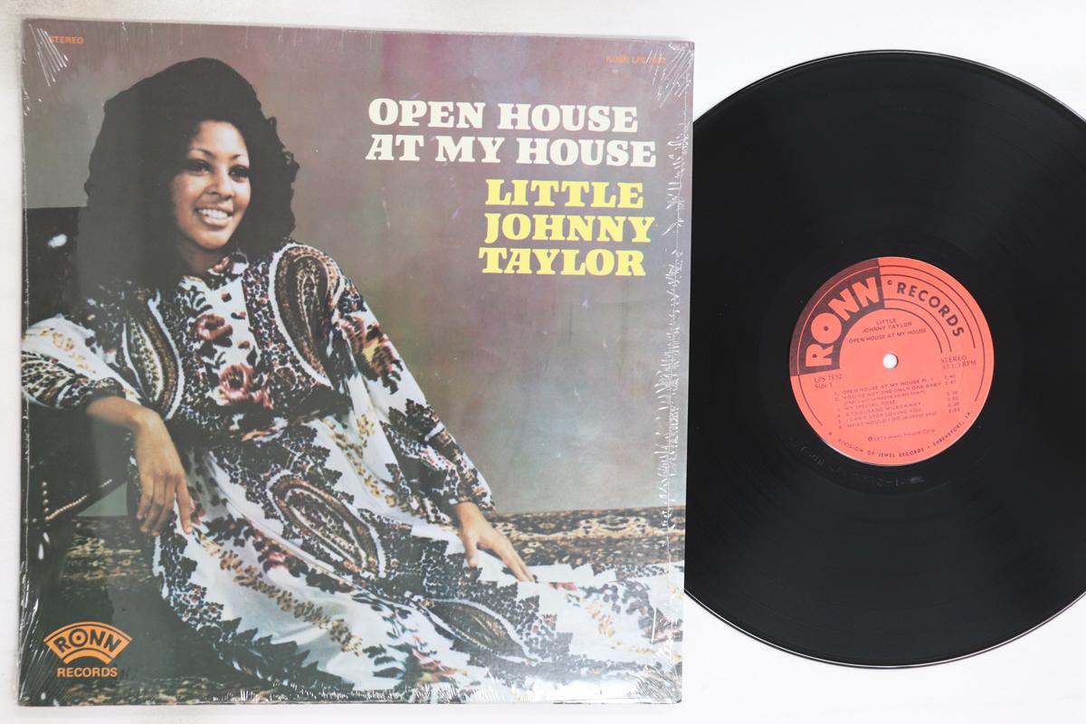 

LP Record LITTLE JOHNNY TAYLOR - Open House At My House LPS7532 RONN 1973 US Soul/Funk Used