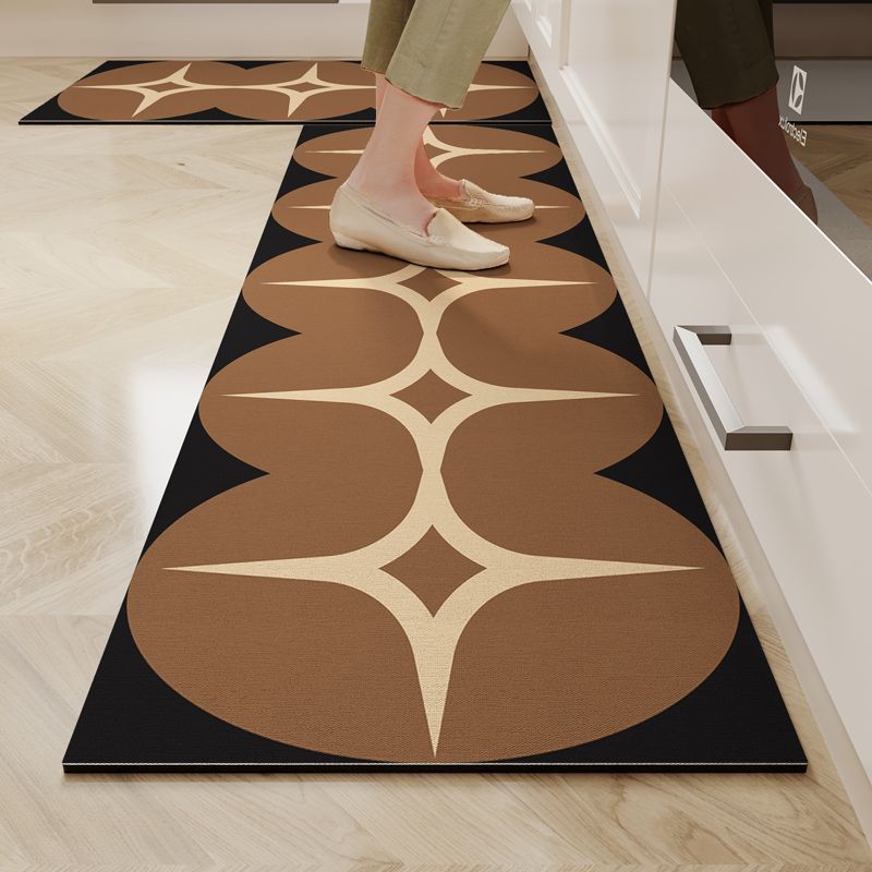 Modern Simple Kitchen Floor Mat, Water-Absorbing, Dirt-Resistant And Wear-Resistant Diatom Mud Floor Mat, Household Non-Slip Strip Set, Foot Mat