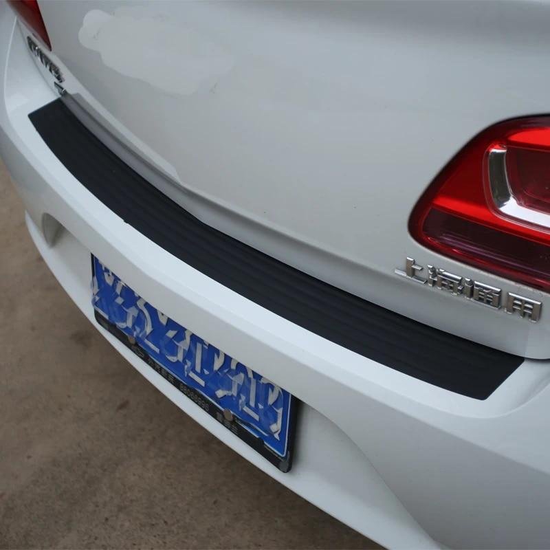 Trunk Door Guard Strips Sill Plate Protector Rear Bumper Guard Rubber Mouldings Pad Trim Cover Strip  for Ford Focus 2 3 4 MK2-4