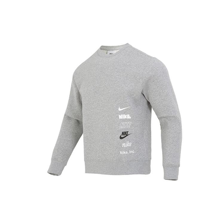 Мужская толстовка Nike Club Серая DX0782-063 XL