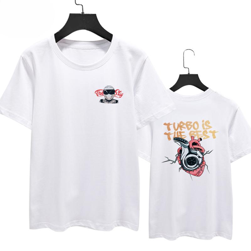 JDM Modified Car BC Twisted Teeth Shock Resistant WORK Wheels BRZ Racing Cotton Short Sleeve T-shirt 2025 Men Women T Shirt Tops