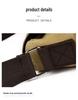 Korean Canvas Messenger Bag: Trendy Large Capacity Shoulder Bag for Men, Students, and Camera Gear
