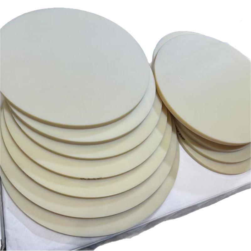 Tappetino antiscivolo in nylon PA6 bianco resistente all'usura - Blocchi quadrati per lavorazione a taglio zero