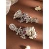 Oxidised Jhumka Earrings Stylish Boho Trendy Jewellery Gift for Women & Girls