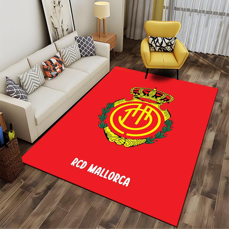 RCD Mallorca Logo Carpet Suitable As a Non-slip Mat for the Living Room or Bedroom Sofa