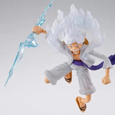 במלאי Bandai S.H.Figuarts SHF ONE PIECE MONKEY.D.LUFFY GEAR5 חבילת דגם דמויות פעולה צעצוע מתנה