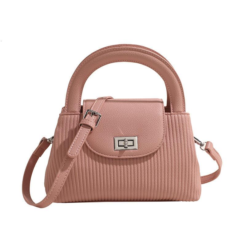 High-end Small Fragrance Diamond Grid Chain Small Square Bag 2024 New Trendy Minimalist Texture Handheld Single Shoulder Crossbody Bag