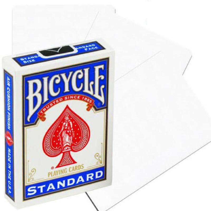Bicycle Double Blank Playing Cards Gaff Deck Card Games Magic Tricks