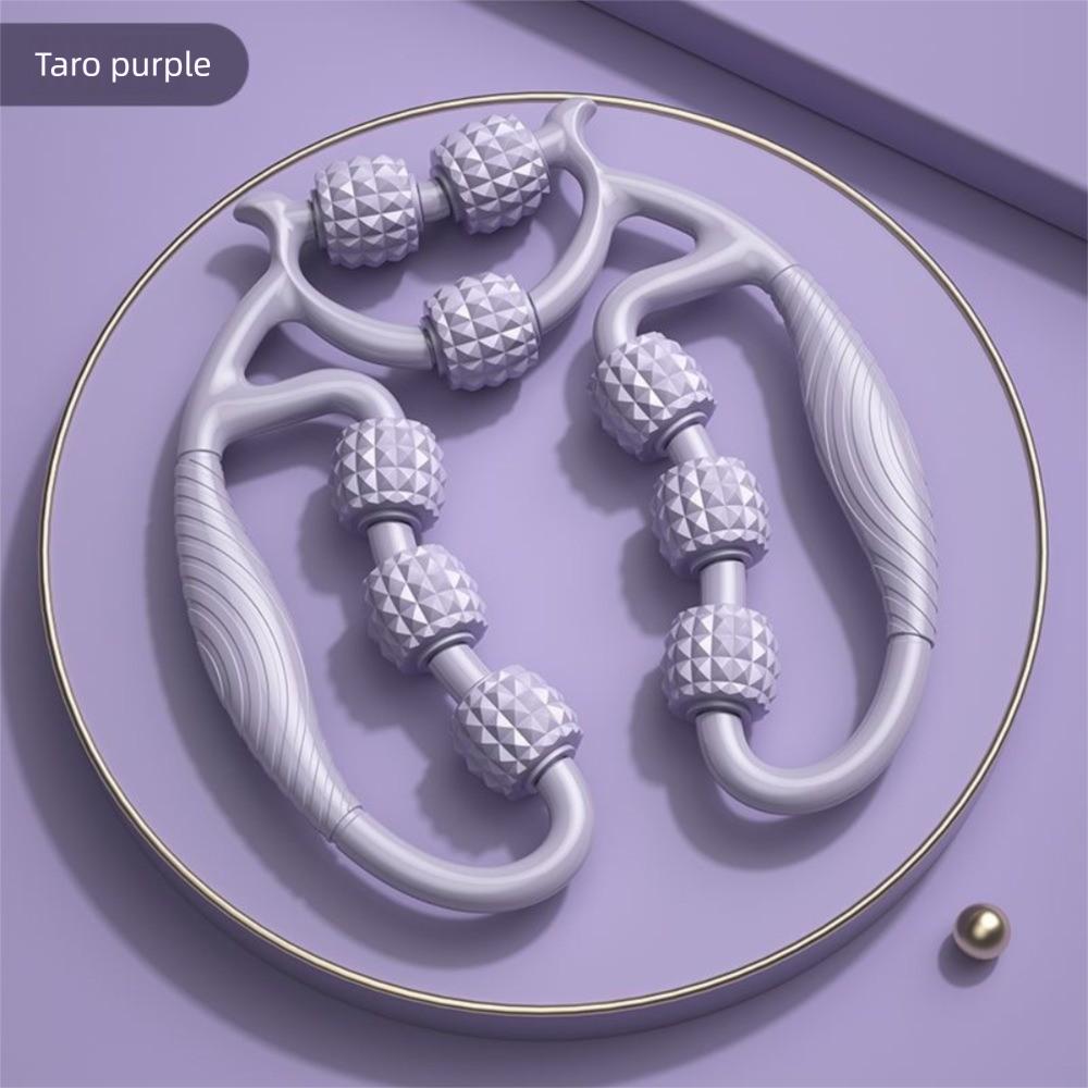 

Масажер для ніг з піноматеріалу, кільце для акупунктурного масажу, масажер для тіла, новий масажер-ролик для м язів, зняття втоми фіолетовий