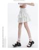 Black High Waist A-line Puffy Skirt for Women, Summer 2026 Trendy Short Umbrella Cake Skirt