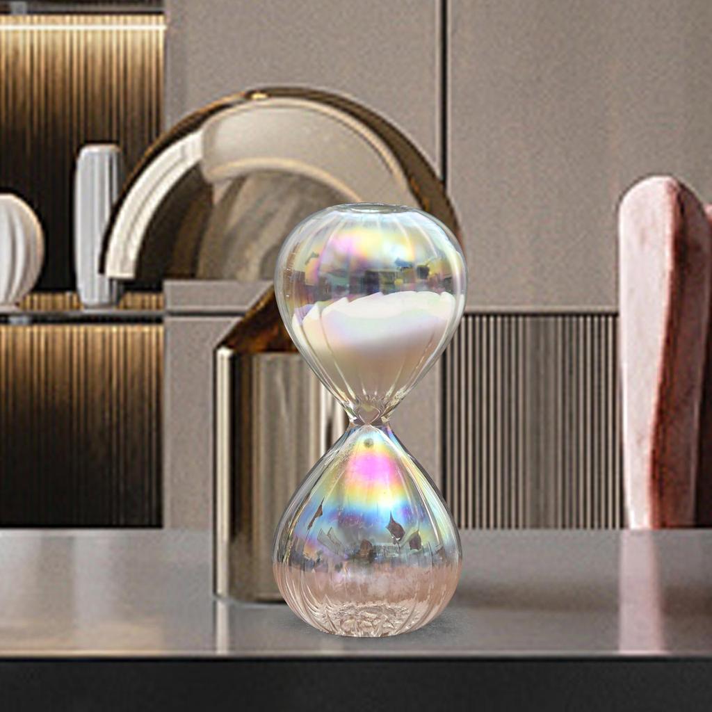 Sanduhr Kinder Erwachsene Geschenk Dekoration Nordisch Glas Bunte Sanduhr für Festival Party Küche Schlafzimmer Restaurant