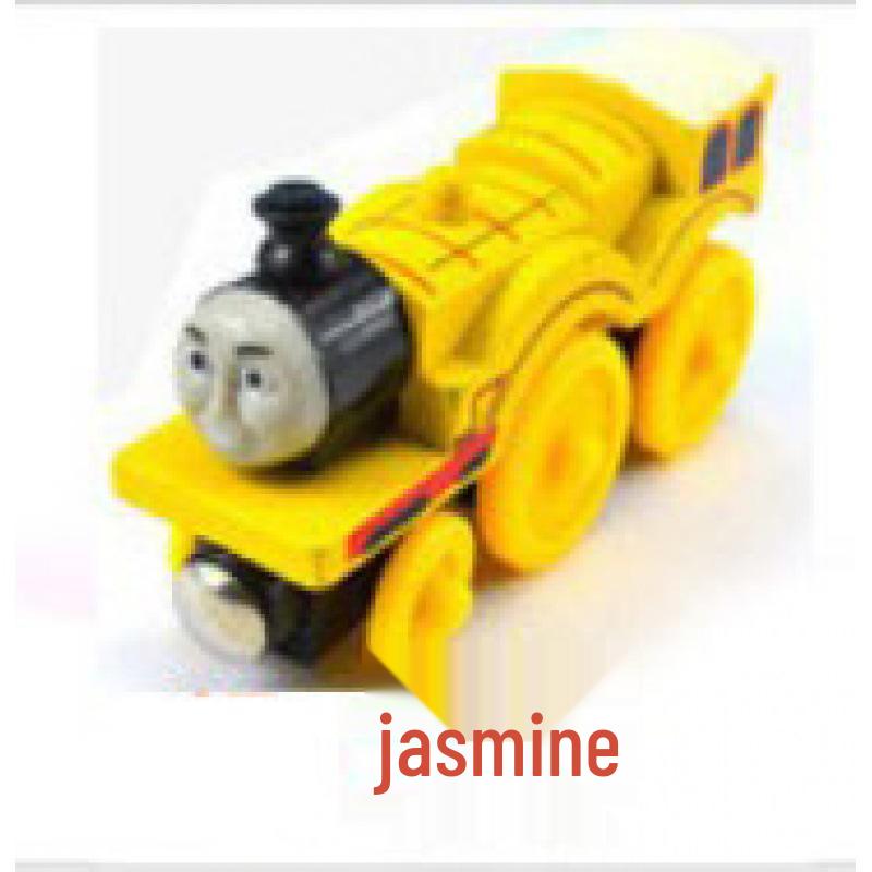 Magnetic Thomas the Tank Engine Wooden Train Set with Cake Party Decorations