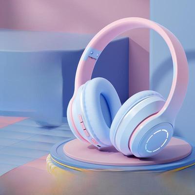 Στυλάτα Ασύρματα Bluetooth Αναδιπλούμενα Ακουστικά με Ντεγκραντέ για Κινητά Τηλέφωνα και Gaming