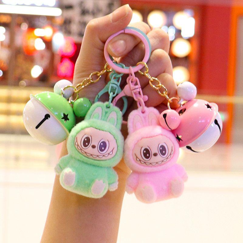 Breloc de pluș Labubu, pandantiv pentru rucsac, accesorii, cadouri creative