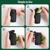 Waterproof Pet Dog Poop Bag Dispenser Zipper Storage Bag Portable Pet Waste Bags Carrier  Dog