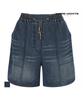 MAREMONTE Chain Belt Half-Length Denim Pants_M246Mdn41P0
